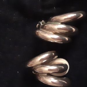 Sterling Silver Clip Back Earrings